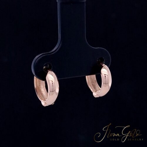 Children's Wide Hoop Earrings