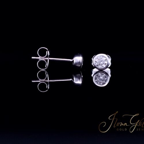 Zirconia Stud Earrings