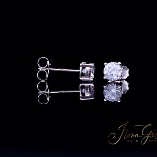 Zirconia Stud Earrings