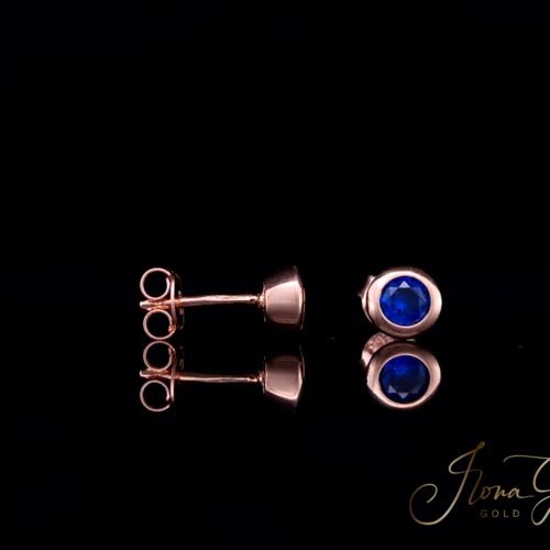 Zirconia Stud Earrings