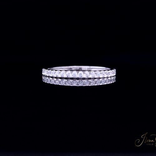 IG Half Zirconia Band Ring