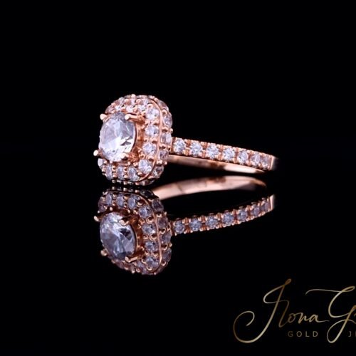 Alternative view of IG Solitaire Zirconia Ring