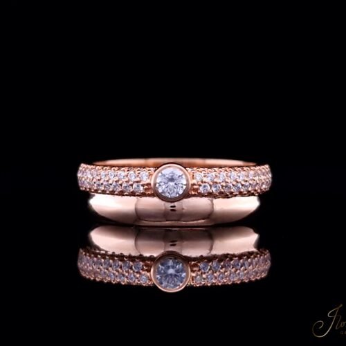 Alternative view of IG Wide Zirconia Ring