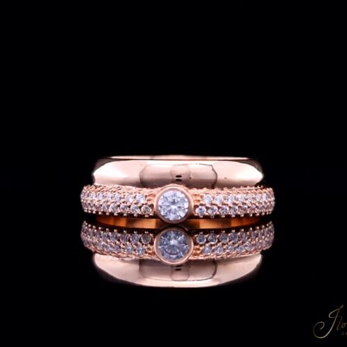 IG Wide Zirconia Ring