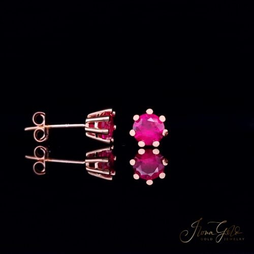 Zirconia Stud Earrings