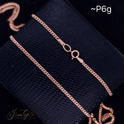 Solid Curb Link Chain Necklace