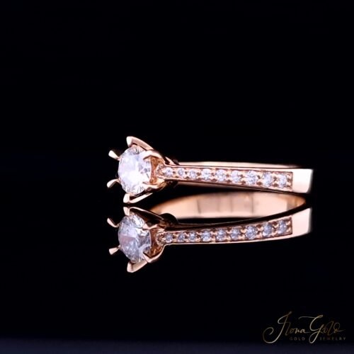 Alternative view of IG Solitaire Zirconia Ring