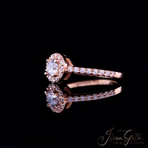 Alternative view of IG Solitaire Zirconia Ring