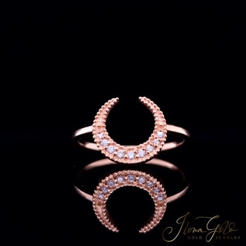 IG Moon Zirconia Ring