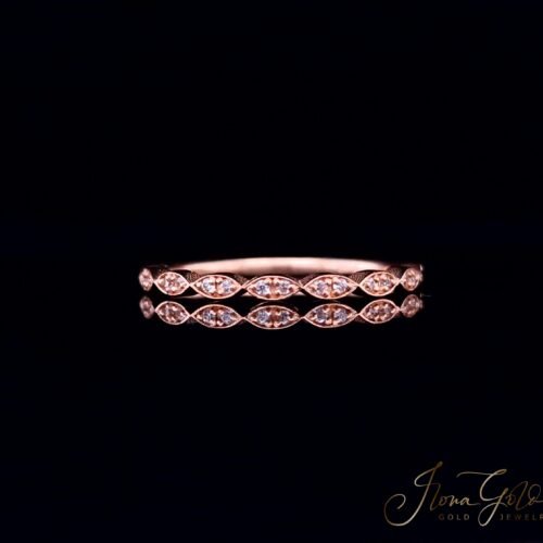 IG Wave Zirconia Ring