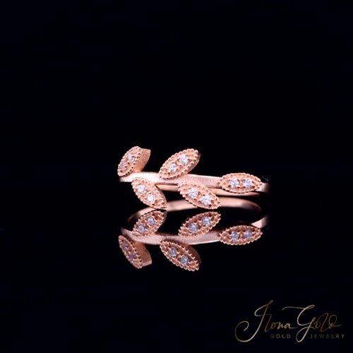 Alternative view of IG Flora Zirconia Ring