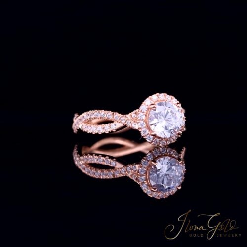 Alternative view of IG Solitaire Zirconia Ring