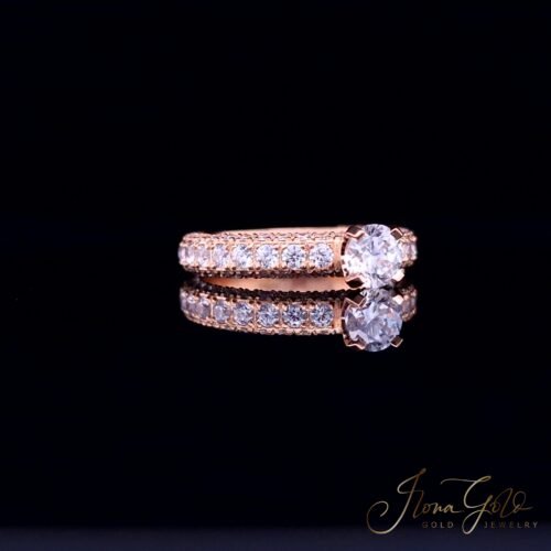 Alternative view of IG Solitaire Zirconia Ring