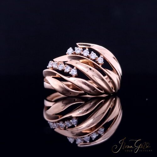 Wave Zirconia Ring