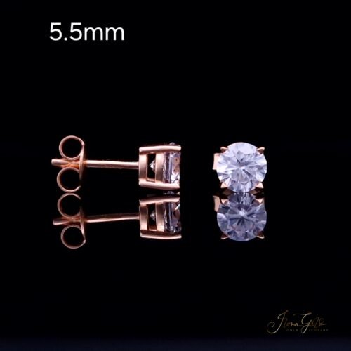 Zirconia Stud Earrings