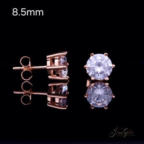 Zirconia Stud Earrings