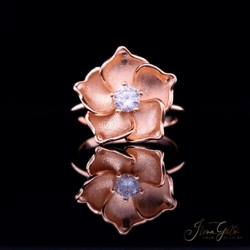 IG Flower Zirconia Ring