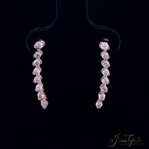 Zirconia Stud Earrings
