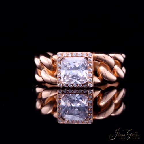 Square Zirconia Ring
