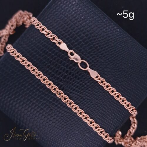 Mona Lisa Link Chain Necklace