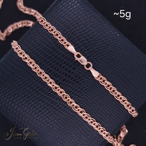 Mona Lisa Link Chain Necklace