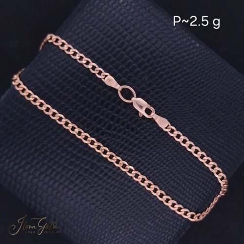 Solid Curb Link Bracelet