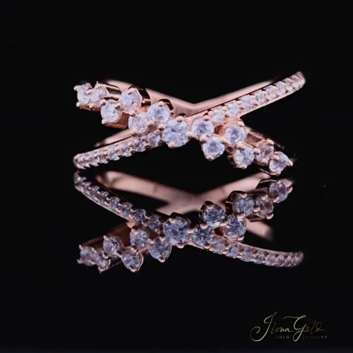IG Crossover Zirconia Ring