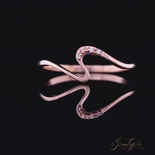 IG Wave Zironia Ring