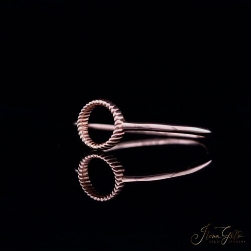 Alternative view of Circle Rope Ring