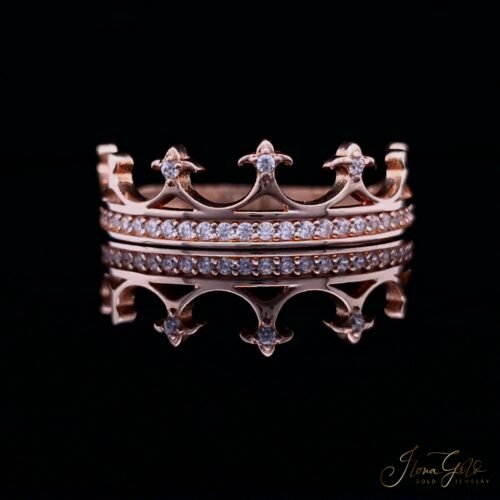 IG Crown Zirconia Ring