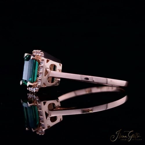 Alternative view of Green Zirconia Ring