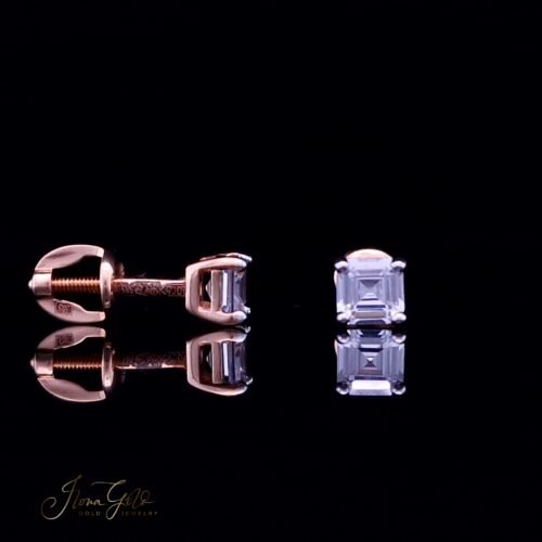 Zirconia Stud Earrings