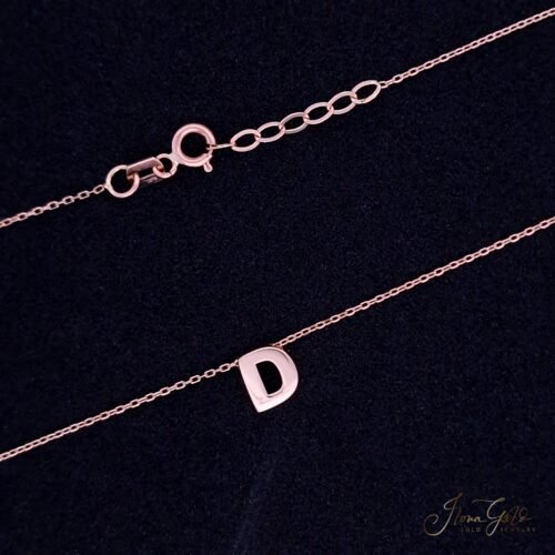 Initial Pendant Necklace Set