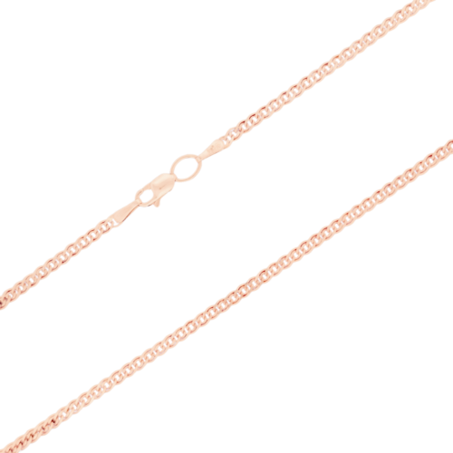 Solid Mona Lisa Link Chain Necklace