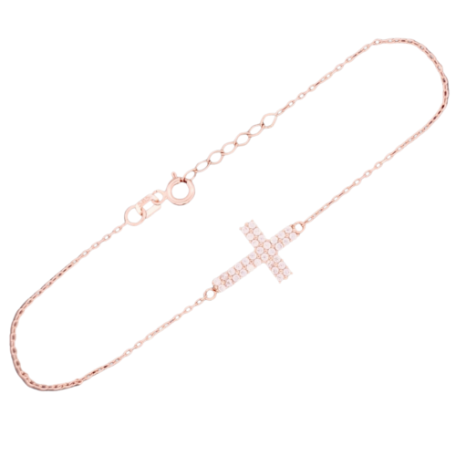 Tiny Cross Bracelet