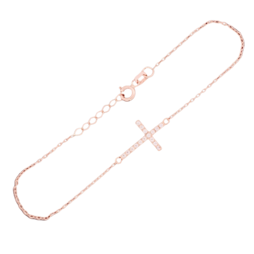 Tiny Cross Bracelet