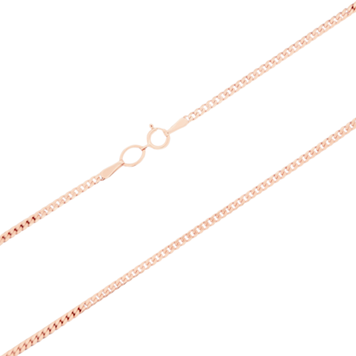Solid Curb Link Chain Necklace