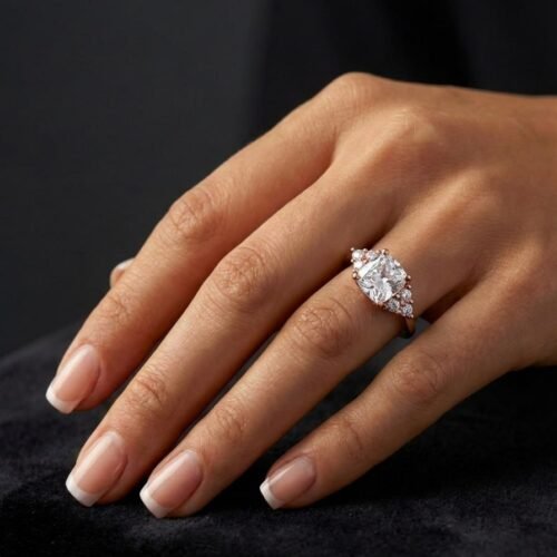 Alternative view of IG Solitaire Zirconia Ring