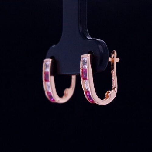 Alternative view of Children's Earrings With Zirconia