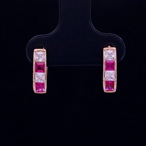Children's Earrings With Zirconia