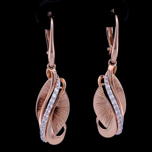 Zirconia Drop Earrings