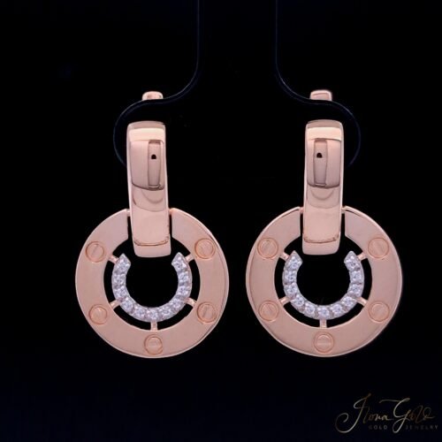 Zirconia Drop Earrings