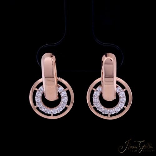 Zirconia Drop Earrings