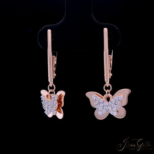 Zirconia Drop Earrings