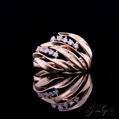 Wave Zirconia Ring
