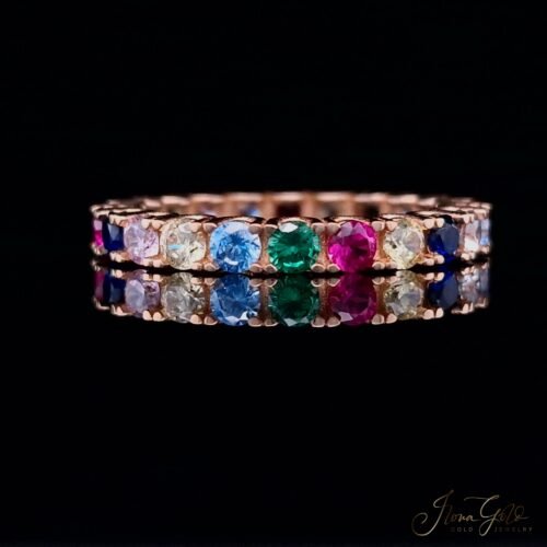 IG Multicolor Zirconia Ring