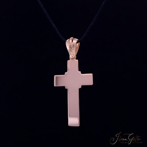 Alternative view of Enamel Cross Pendant