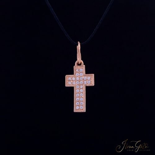 Zirconia Cross Pendant