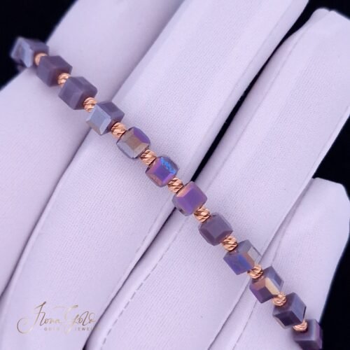 Cord Bracelet With Stones