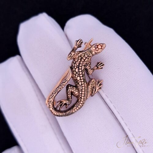 Lizard Brooch
